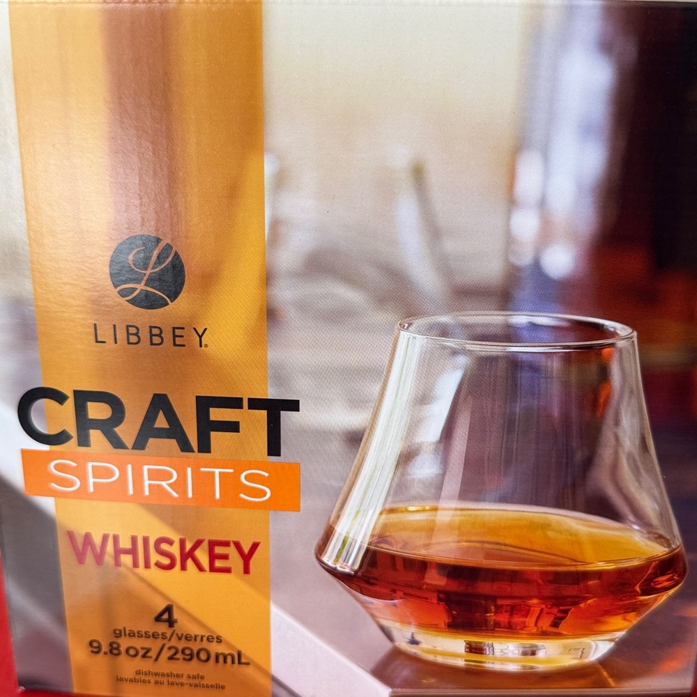 Libbey Craft Spirits Whiskey Glasses Set